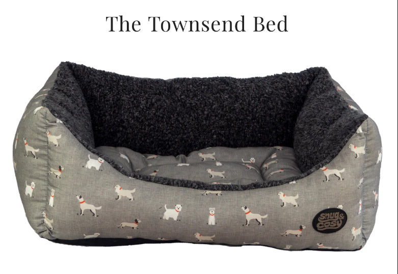 Snug & Cosy Townsend range for both Cats & Dogs  Made in the UK Luxury pet bed