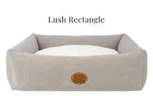 Load image into Gallery viewer, NEW RANGE Snug &amp; Cosy lush rectangle Waterproof Dog Bed UK made Luxury pet bed
