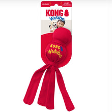 Load image into Gallery viewer, KONG Classic Wubber dog tug and squweaker toy. A fun, interactive tug &amp; toss toy
