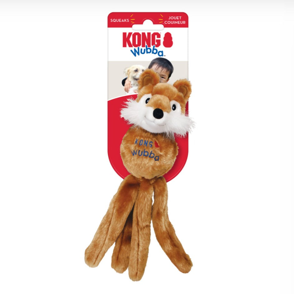 KONG Wubba Friends versatile  Dog toys are perfect for indoor and outdoor use