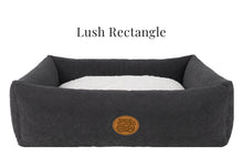 Load image into Gallery viewer, NEW RANGE Snug &amp; Cosy lush rectangle Waterproof Dog Bed UK made Luxury pet bed
