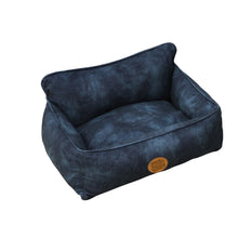 Load image into Gallery viewer, NEW RANGE Snug &amp; Cosy Windsor Luxury square bed UK made high quality dog beds
