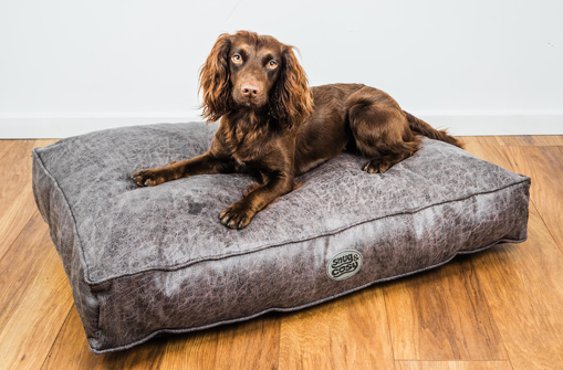 NEW RANGE Snug & Cosy Rhodeo Dog Lounger Made in UK Luxury pet Cushion for dogs
