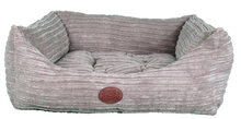 Load image into Gallery viewer, Snug &amp; Cosy San Remo Bed Waterproof base Made in the UK for quality Reversible cushion.
