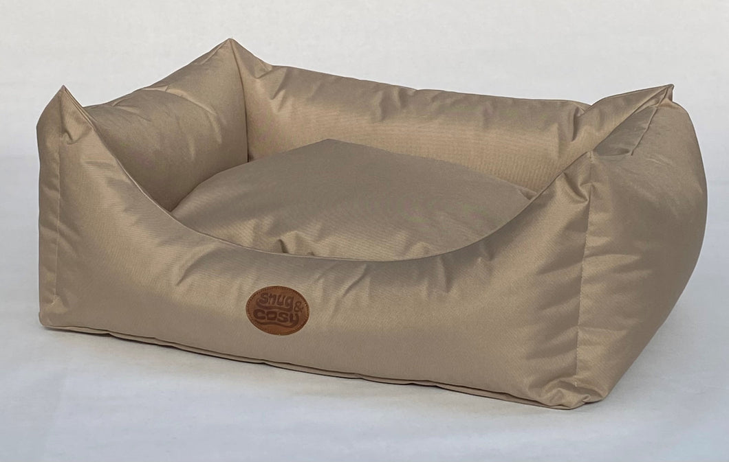 Snug & Cosy NEW RANGE Pescara  Waterproof base Dog Bed Made in UK Luxury pet bed Cat & dogs